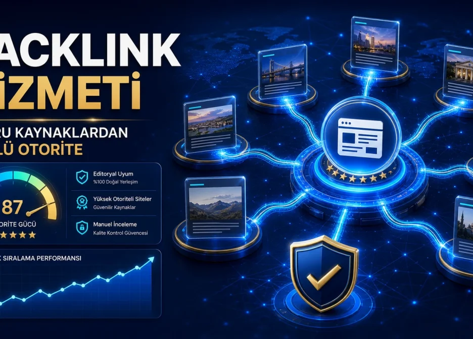 Backlink Hizmeti güvenilir yayın ağı ve site otoritesi çalışması